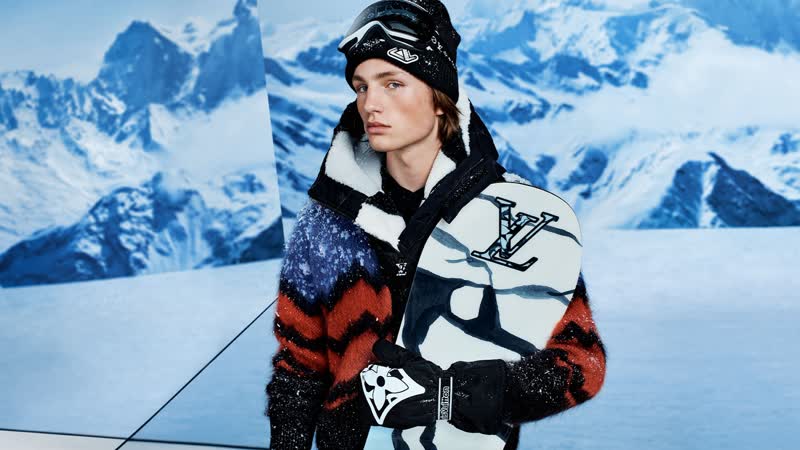 Louis Vuittons neue Skikollektion verbindet alpinen Glamour mit Funktionalität