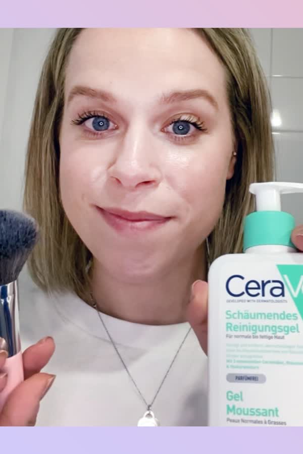 Abschminken mit Make-up-Pinsel? Dieser virale Cleansing-Hack funktioniert wirklich – und sorgt für weiche Haut