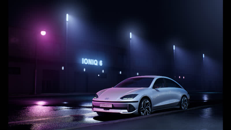 Hyundai Ioniq 6 – Design des E-Autos enthüllt