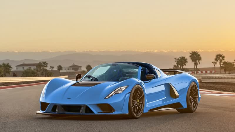 Hypercar Venom F5 Roadster: Offenes Verdeck trifft auf 1.842 PS