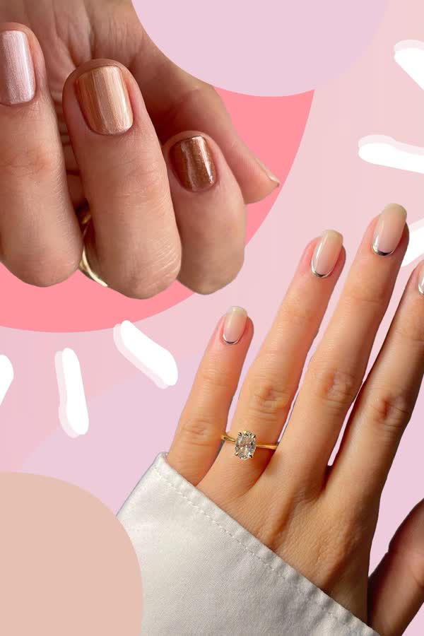 Nude-Nägel: Diese 9 Nageldesigns wirst du lieben, wenn du auf eine natürliche Maniküre stehst