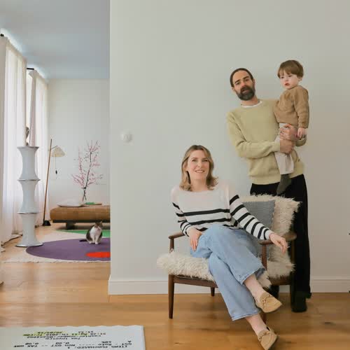 So wohnen Andrea Weber und Robert Ropertz im Rheinland: Familienheim mit einem Mix aus Vintage und Ikea