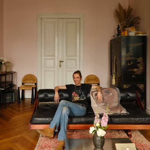 Romantik und Rock n Roll: thirtysomething zu Besuch im außergewöhnlichen Zuhause von Dustin Hanke in Berlin