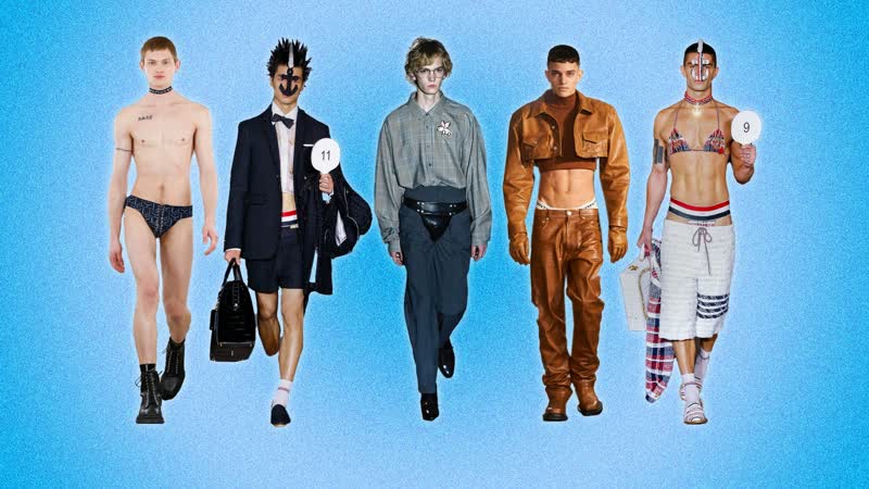 Der Jockstrap - wie eine Unterhose, die den Hintern frei lässt, zum großen Modetrend wurde