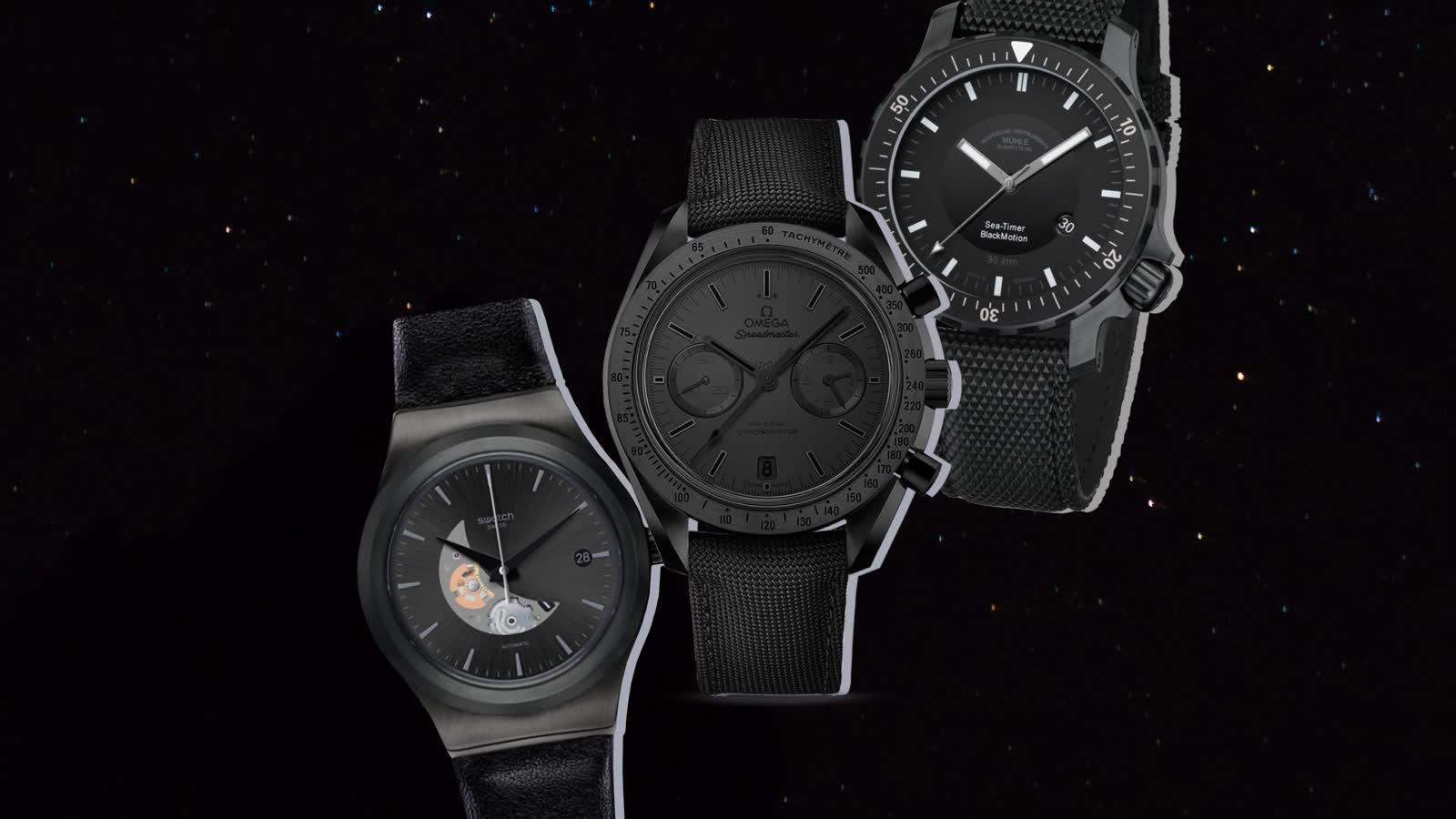 Schwarze Uhren: 7 elegante Begleiter für jede Gelegenheit