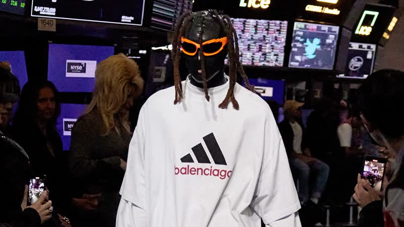 Mit Adidas: So lief die erste Balenciaga Show in den USA