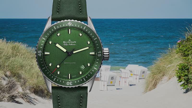 Blancpain launcht die Fifty Fathoms Bathyscaphe Sylt als Sonderedition