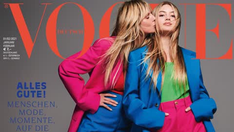 Leni Klum auf dem VOGUE-Cover: Wie es ist, als Tochter von Heidi Klum ins Model-Business zu starten